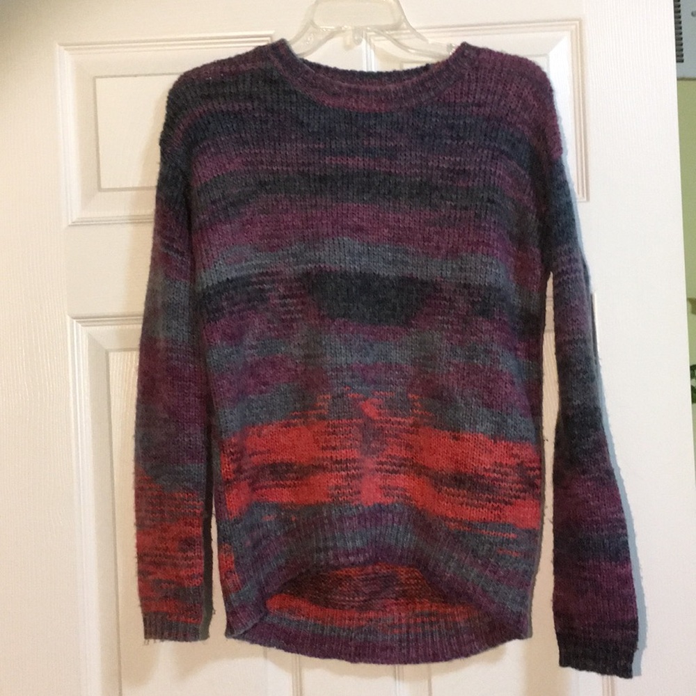 Striped Knit Sweater